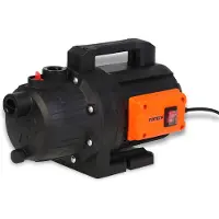 FUXTEC Gartenpumpe FX-GP2800 - bis zu 3.400 l/h | 38m Förderhöhe | 3,8bar | 9m Tiefe | 77db| 1" Schlauchdurchmesser | 800 Watt | elektrisch