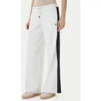GUESS Jeans Jogginghose W6GBB6 KB212 Weiß Relaxed Fit