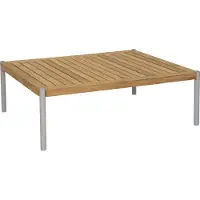 Stern Taro Beistelltisch Aluminium/Teak