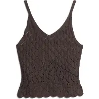 Superdry Crochet Cami ärmelloses T-shirt