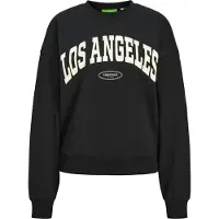 Jack & Jones Merle Spring Rlx Short Jjxx Sweatshirt Schwarz M Damen Schwarz M