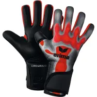 Erima Torwarthandschuhe Flex-Ray Pro Hardground 7222406 12 - Grau/Rot - 12