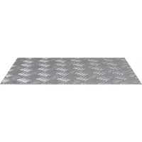 vidaXL Treppe Tritt 2 stk. 60 x 50 cm Silber Aluminium Rechtwinklig