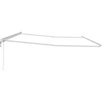 vidaXL Markisenrahmen Weiß 600 x 300 cm Aluminium