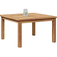 vidaXL Couchtisch Braun 60 x 60 x 36 cm Massivholz Teak