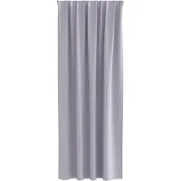 vidaXL Verdunkelungs-Vorhänge mit Ringen 2 stk. Metallic Grau