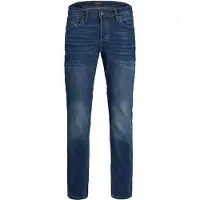 Jack & Jones Slim-fit-Jeans "JJITIM mit Waschung und praktischen Taschen" Abriebeffekte, modisch, slim fit, Denim