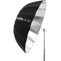 Godox UB-165S – Parabolischer Studioreflektor, Silber, 165 cm