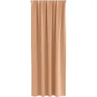 vidaXL Verdunkelungs-Vorhänge mit Ringen 2 pcs Hellbraun 260 x 140 cm