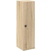 vidaXL Badezimmerschrank mit Rollenhalter Sonoma-Eiche 20,5x22x72 cm