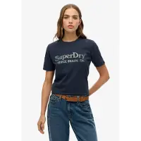 Superdry Venue Metallic Relaxed Kurzarm-t-shirt