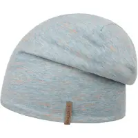 Chillouts Beanie "Memphis Hat", Damen, blau, orange, Web, Materialmix, Mützen Beanie, schnell trocknend, robust, formbeständig, doppellagig
