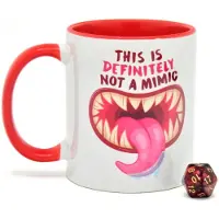GlassStaff GSGM9NOTAMMC - Not a Mimic Gift Mug Tabletop