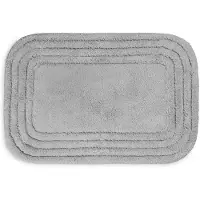 Yumeko Badematte Baumwolle 60x90 Grau - Eco, Bio & Fairtrade
