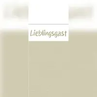 Mank Airlaid Besteckservietten "Pub" mit Manschette Lieblingsgast Peggy Braun 40 x 33 cm, 75 Stück -
