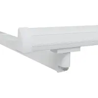 vidaXL Markisenrahmen Verstellbar Weiß 3,5 x 2 m Stahl