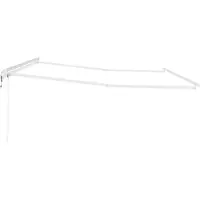 vidaXL Markisenrahmen Weiß 450 x 300 cm Aluminium