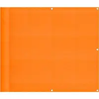 vidaXL Balkon-Sichtschutz Orange 90x700 cm 100% Polyester-Oxford