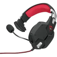 Trust GXT 321, Kabelgebunden, Gaming, 20 - 20000 Hz, Kopfhörer, Schwarz, Rot