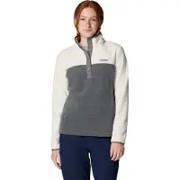 Columbia - Women's Benton Springs 1/2 Snap Pull Over II - Fleecepullover Gr S grau