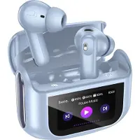 Hoco drahtlose Ohrhörer bluetooth mit Touchscreen TWS ANC + ENC EQ21 blue star