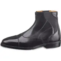 EGO7 Stiefeletten Taurus Leder mit elastischem Reißverschluss, Anti-Schock-Fußbett und seitlichen Elastikeinsätzen