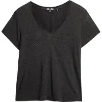 Superdry Studios Slub Embroidered Vee Kurzarm-t-shirt