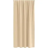 vidaXL Verdunkelungs-Vorhänge mit Ringen 2 pcs Creme 175 x 140 cm