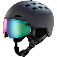 Head Radar Photo, Skihelm mit Visier, anthrazit
