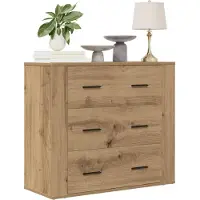 vidaXL Sideboard Artisan-Eiche 80x33x70 cm Holzwerkstoff
