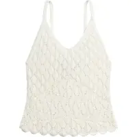 Superdry Crochet Cami ärmelloses T-shirt