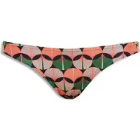 Superdry für Damen. W3010399A Klassische mehrfarbig bedruckte Bikini-Hose (S), Strandbekleidung, Recyceltes Polyester, Nachhaltig