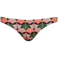 Superdry für Damen. W3010399A Klassische mehrfarbig bedruckte Bikini-Hose (XS), Strandbekleidung, Recyceltes Polyester, Nachhaltig