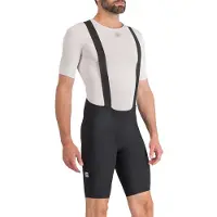 Sportful Kurze Fahrradhose mit Trägern - BIBSHORTS SRK - Schwarz 3XL