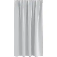 vidaXL Verdunkelungs-Vorhänge mit Ringen 2 stk. Helles Grau Polyester