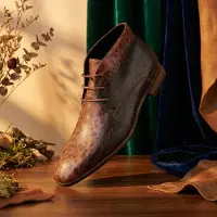 Lureaux Savanna Scale High - - Schöne bunte Schuhe - Einzigartiger Druck - Herren