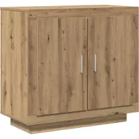 vidaXL Sideboard Artisan-Eiche 80x40x75 cm Holzwerkstoff