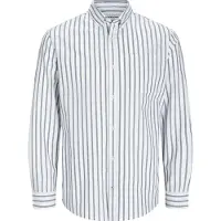 Jack & jones Langarmhemd "JJEOXFORD SHIRT L/S S21 NOOS PLS" mit Brusttasche
