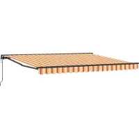 vidaXL Markisenrahmen Mehrfarbig 400 x 300 cm