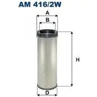 FILTRON Sekundärluftfilter AM 416/2W