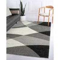 The Carpet Teppich "Pearl" rechteckig 11 mm Höhe moderner dichter Wohnzimmer Teppich Konturenschnitt