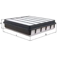 MAHLE ORIGINAL Luftfilter MAHLE LX5055