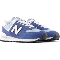 New Balance 574 Wildleder Trainer, Blau 40.5 EU