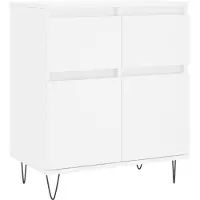 vidaXL Sideboard Weiß 60x35x70 cm Holzwerkstoff