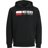 Jack & Jones Crop Logo Plus Size Kapuzenpullover