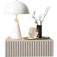 Schlafkontor Nachtkommode "Taboni Nachttisch, Nachtkonsole mit Push-to-open", beige (kaschmir), B:42cm H:14cm T:30cm, Melamin, Sideboards, Nachtkommode, Wandmontage, Topseller