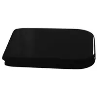 Kerasan WC Sitz Retro/Vintage Serie Waldorf Schwarz von
