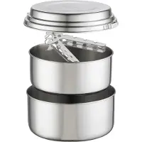 MSR - Kochsystem Alpinist 2 pot - Alpine 2 Pot Set - Grau