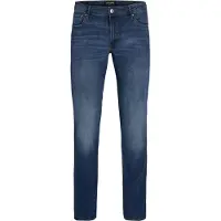 Jack & Jones 12153646, Jeans, Erwachsener, Blau, Baumwolle, Elasthan, Polyester, Nicht bleichen, Natürliche Trocknung