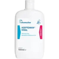 Dr. Schumacher GmbH Aseptoman viral alkoholisches Händedesinfektionsmittel 20 x 150 ml Kittelflasche
